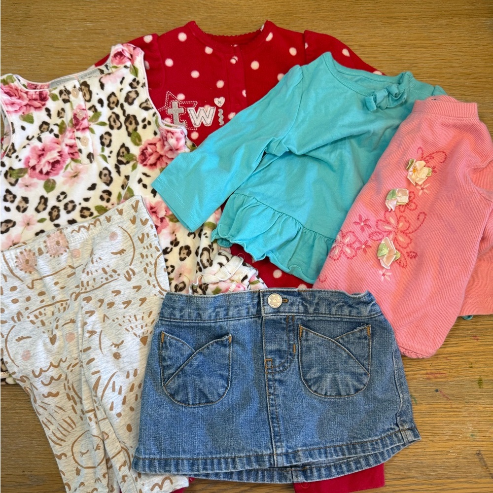 6m & 6/9m girls clothing bundle
